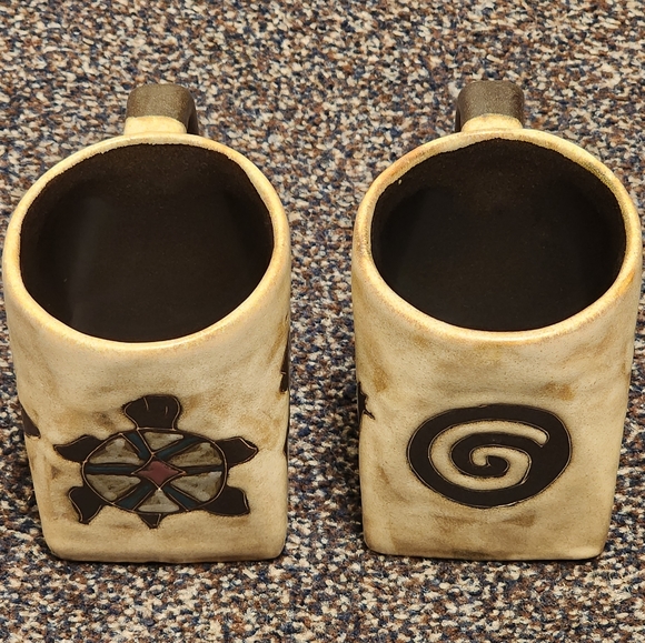 MARA Stoneware Mexico Coffee Mugs | 2 Mugs - Picture 4 of 10